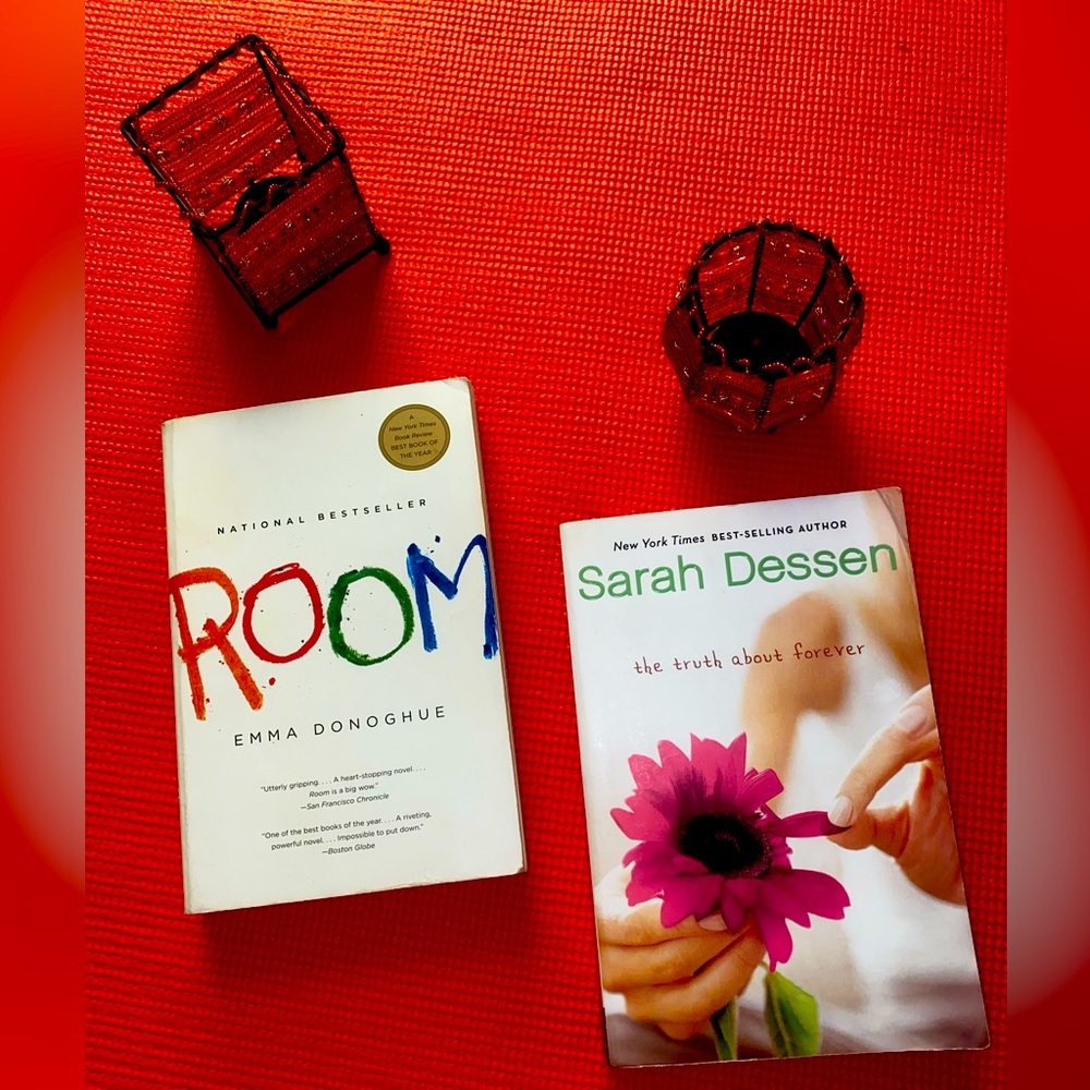 Bundle of 2 paperback book:
Room & The truth about forever 
(#Bundle&save)